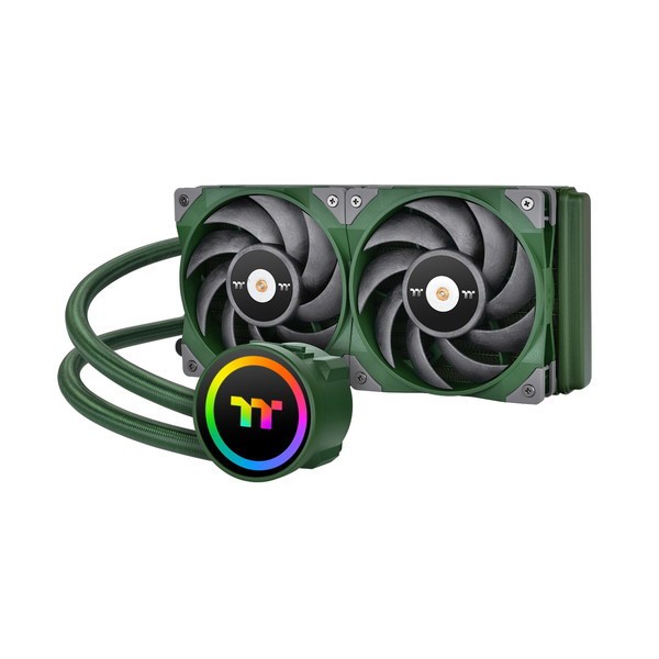 Thermaltake CL-W319-PL12RG-A レーシンググリーン [水冷一体型CPUクーラー]