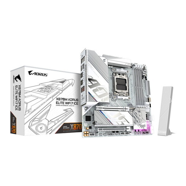 GIGABYTE X870M A ELITE WF7 ICE [マザーボード]