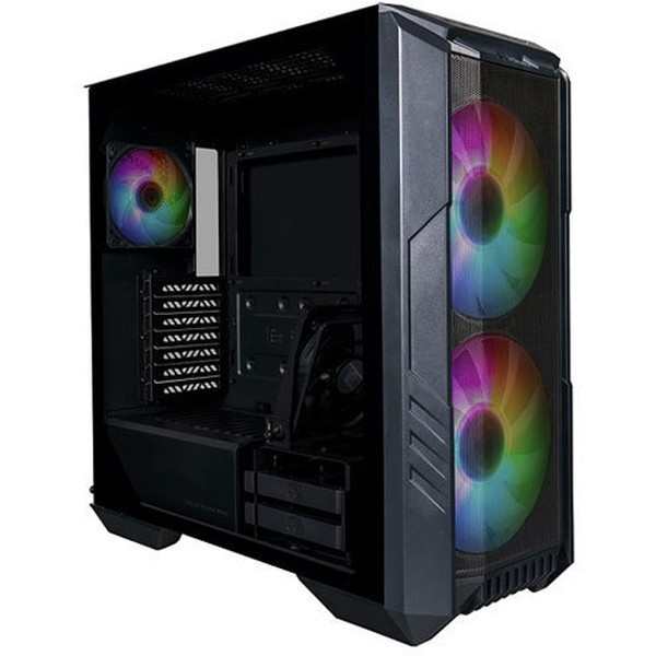 CoolerMaster H500-KGNN-S00 ブラック [ミドルタワー型PCケース]