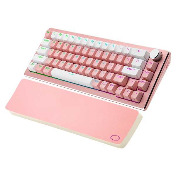 CoolerMaster CK-721-SKTR2-US (CK721 Sakura edition) [メカニカルキーボード (英語配列67キー)]