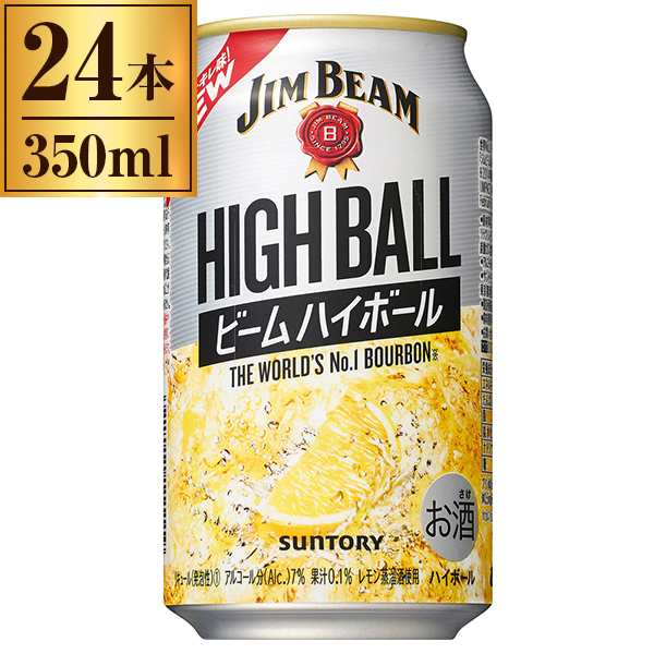 サントリー ジムビーム ハイボール 350ml 24缶の通販はau Pay マーケット Premoa Au Pay マーケット店