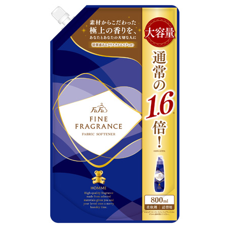 Nsファーファ ジャパン ファーファ ファインフレグランス オム 大容量 800ml 詰替 濃縮柔軟剤 香水調クリスタルムスクの香り あす着 の通販はau Pay マーケット Xprice Au Pay マーケット店