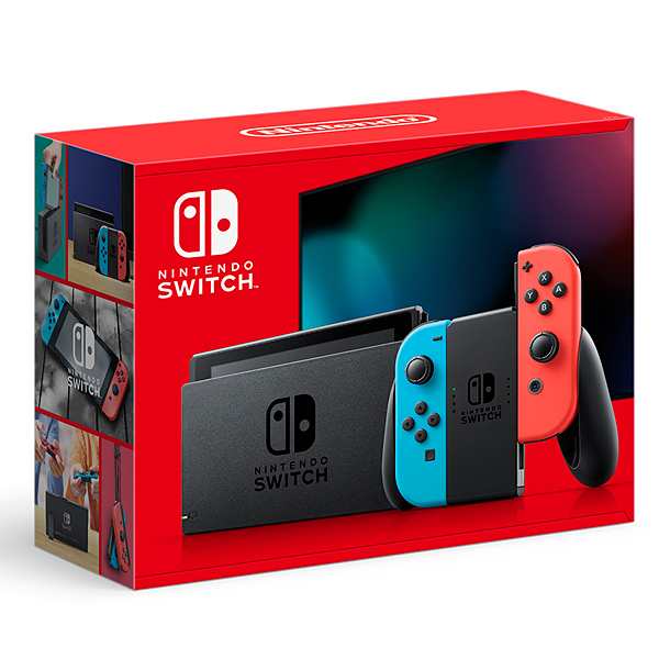 独特の素材 中古即納】送料無料 任天堂 Nintendo Switch ネオンブルー ニンテンドースイッチ本体