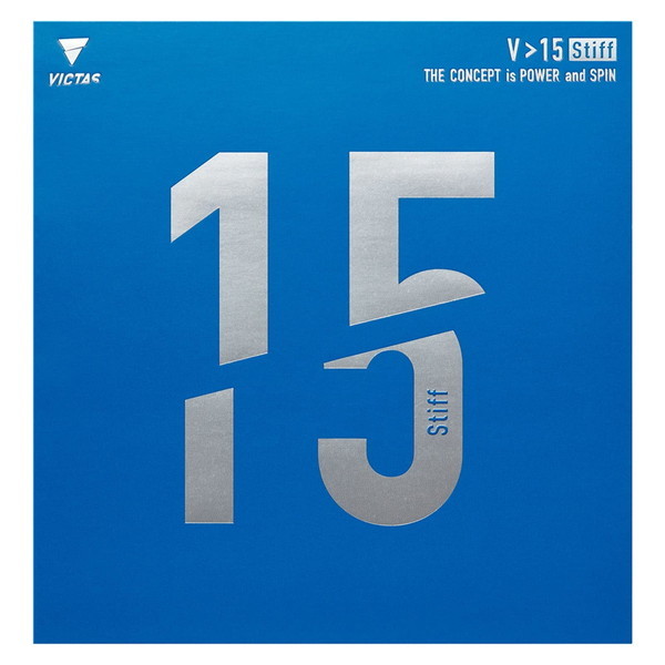VICTAS V＞15スティフ ブラック MAX [卓球ラバー]の通販は