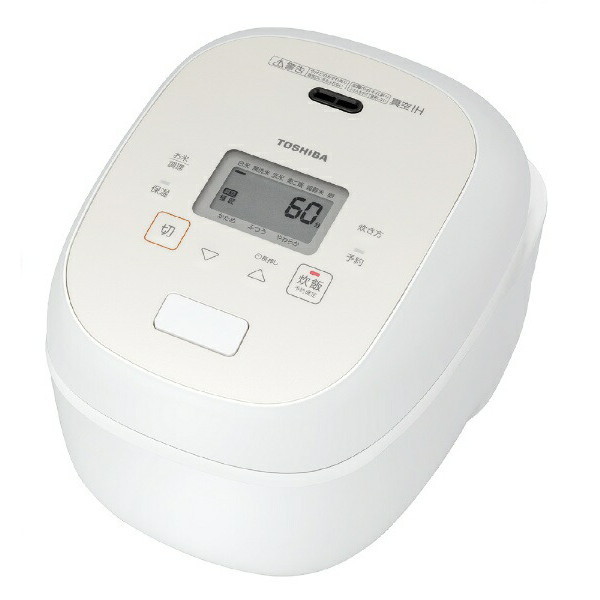 東芝 RC-10RWA(W) グランホワイト 東芝真空IH 炎匠炊き [IH炊飯器 (5.5合炊き)]の通販は