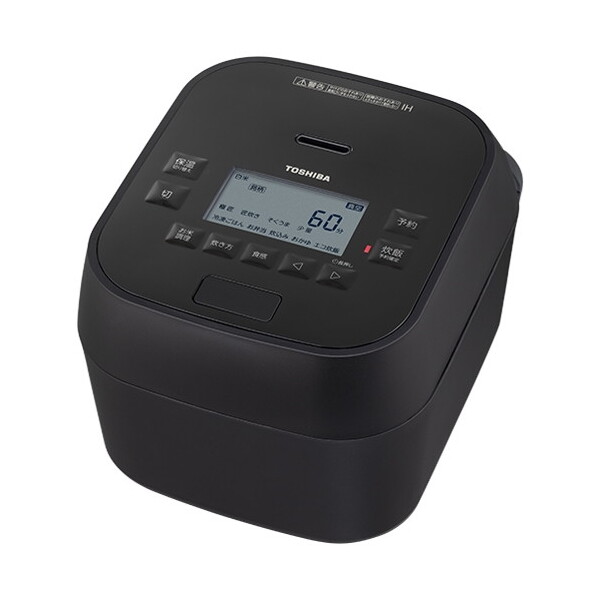 RC-10HGX(K) 東芝 グランブラック 炎匠炊き [真空圧力IH炊飯器(5.5合炊き)]