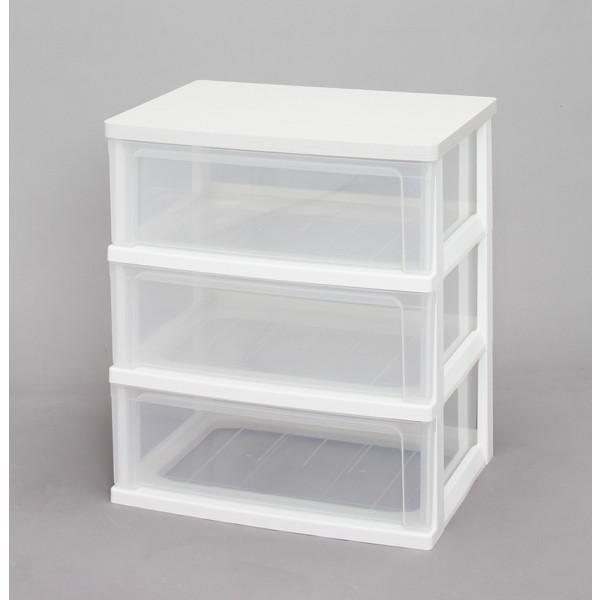 アイリスオーヤマ WTW-543 ホワイト [ウッドトップチェスト] メーカー直送の通販は 5,790円