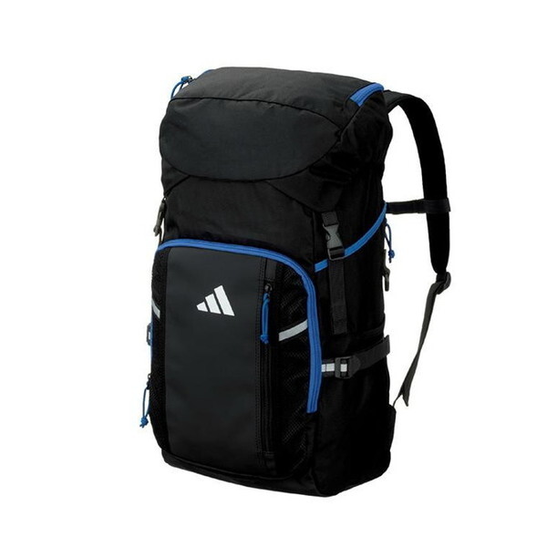 ADIDAS アディダス ボール用デイパック 32L 黒色×青色 ADP45BKBの通販は 8,800円