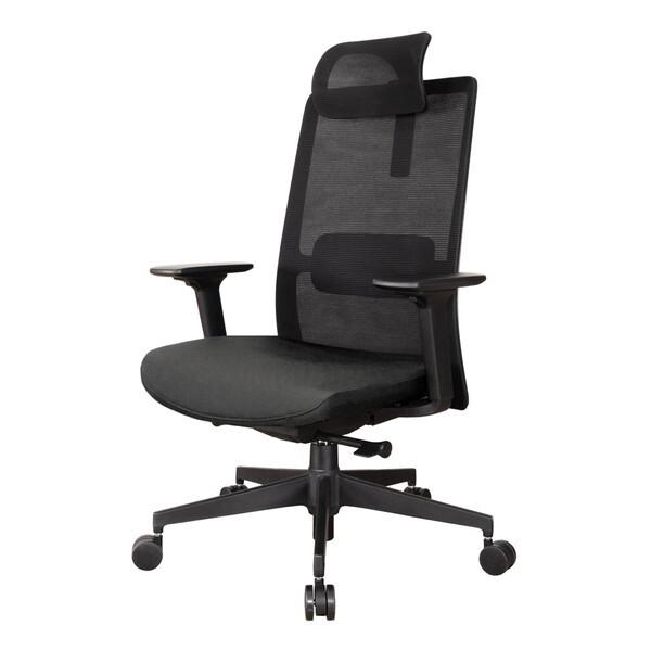 筑波産商 ARBOL アトム エアシートチェア BK/BK メーカー直送