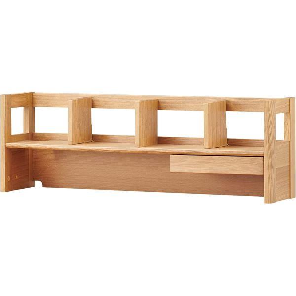 コイズミ BEENO(ビーノ) 105cm幅デスクシェルフ BDA-063NS ナチュラルブラウン メーカー直送の通販は