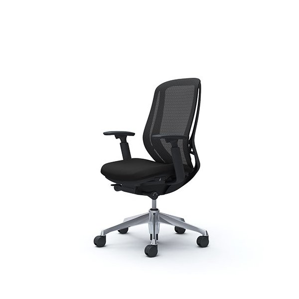 オカムラ シルフィー 可動肘 背メッシュ ハイ C685BRFMP1 ブラック [オフィスチェア]の通販はパソコン・オフィスチェア