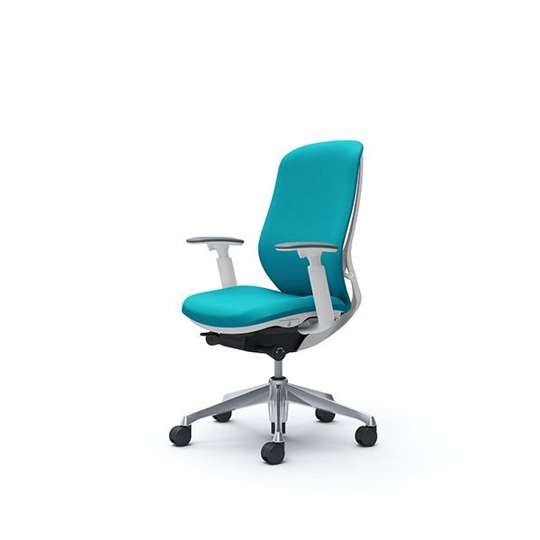 オカムラ シルフィー 可動肘 背クッション ハイ C687BWFSG6 ブルーグリーン [オフィスチェア]の通販は