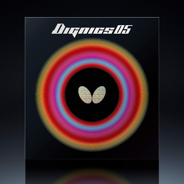 バタフライ 卓球 ラバー ディグニクス05 レッド 赤 1.9 Butterfly