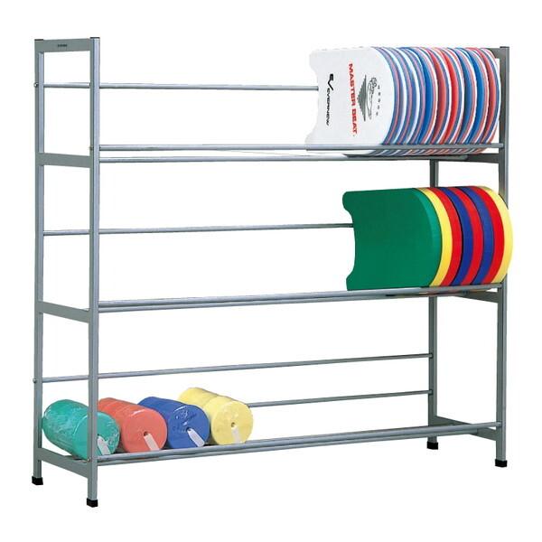 EVERNEW エバニュー EHB269 ビート板整理棚アルミ3 メーカー直送の通販は