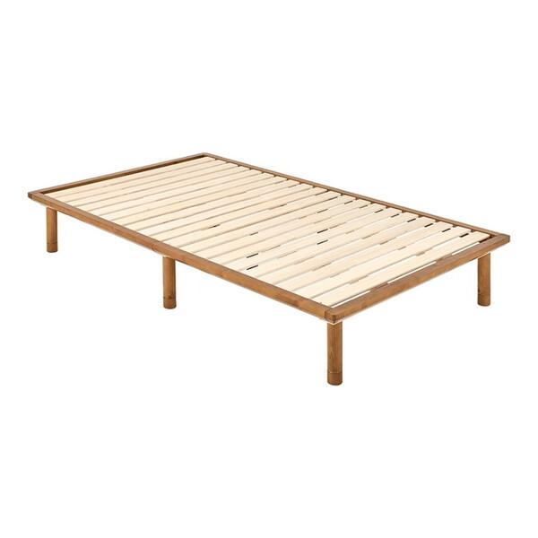 WB-7718SD-LBR 萩原 ブラウン [セミダブルベッド] メーカー直送