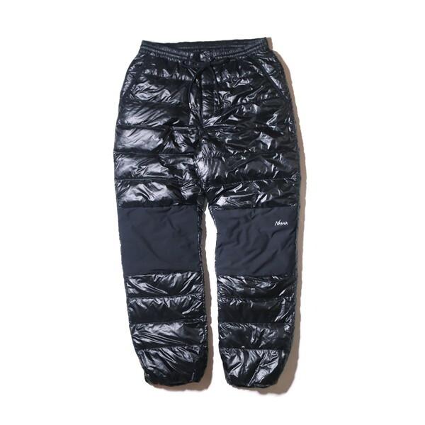 NANGA ナンガ マウンテン ロッジ ダウンパンツ MOUNTAIN LODGE DOWN PANTS(MEN) BLK L ND2241-1I306 N1mlBKG2