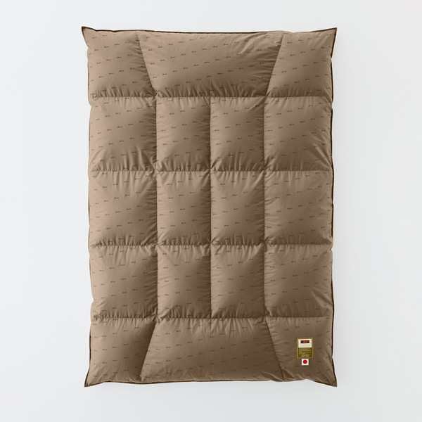 NANGA ダウンデュベ シングル DX トラぺゾイド シングル モカ DOWN DUVET SINGLE DX (TRAPEZOID) SINGLE MOCHA NZ2254-4A402 N1J0MCs4