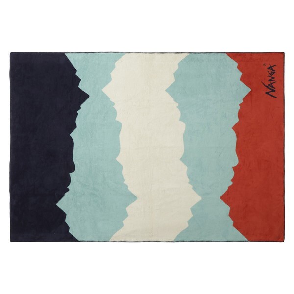 NANGA MULTI COLOR RIDGELINE COTTON BLANKET S MULTI SINGLE NG2443-4A003-A N0003099 マルチカラーリッジラインコットンブランケット