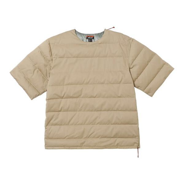 NANGA ナンガ コットンピーチダウンオーバーサイズT COTTON PEACH DOWN OVERSIZED TEE BEG M ND2441-1A501-A N0002290の通販は