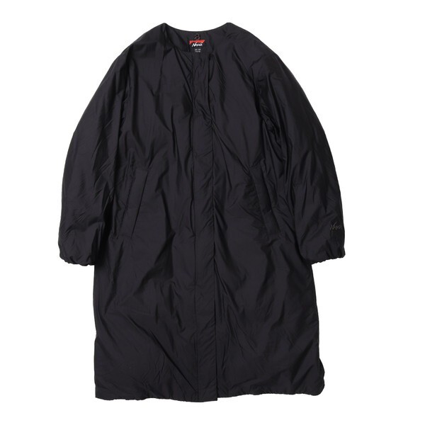 NANGA ナンガ ノーカラーダウンコート NO COLLAR DOWN COAT BLK WS ND2442-1C600-B N0002319