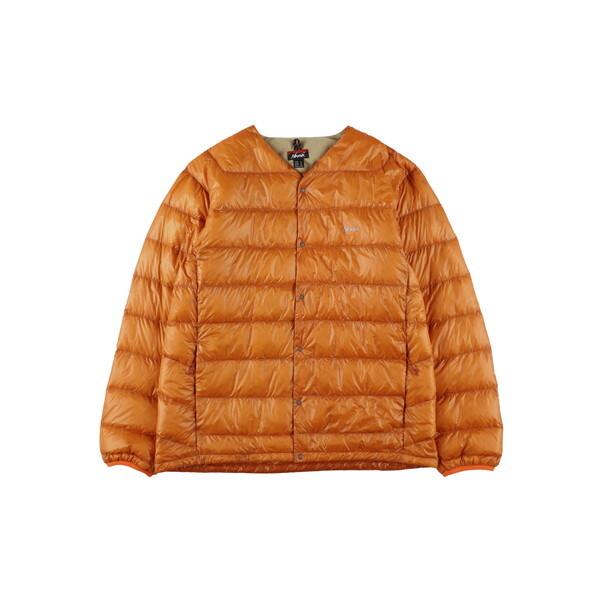 NANGA ナンガ 7DAYS INNER DOWN CARDIGAN R.ORG N2530-0I061A N0005405 Mサイズ