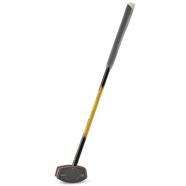 羽立工業 ハタチ グラウンドゴルフ BH2896 45 R84 花梨クラブ6 イエロー 右 84cm イエロー R84