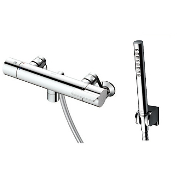 TOTO TBV03413J ＧＧシリーズ 浴室用水栓金具 サーモスタット混合水栓 コンフォートウエーブシリンダー形メタル・スパウト0mmの通販は