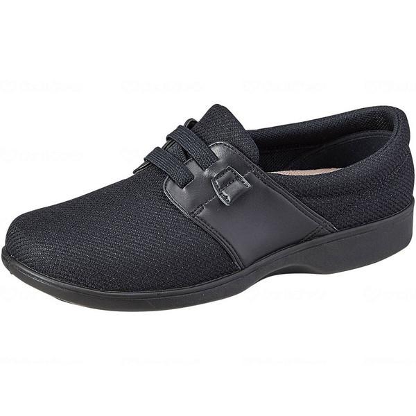 ムーンスター らくらくL018 ブラック 23.0 メーカー直送の通販は 6,294円