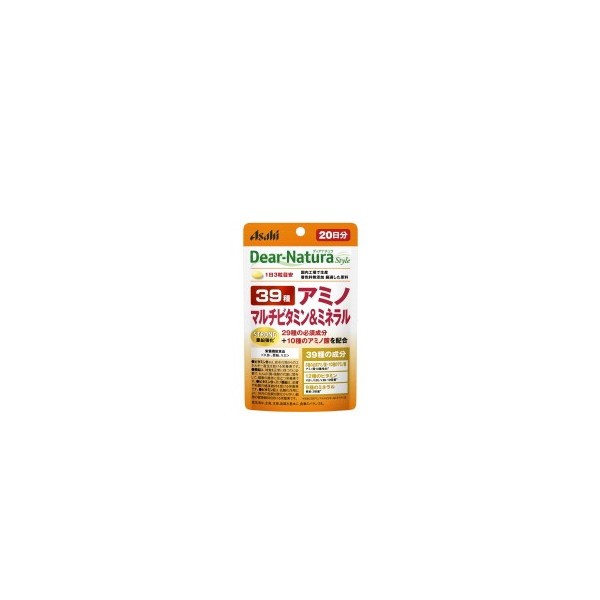 アサヒグループ食品 ディアナチュラ スタイル ストロング39 アミノ マルチビタミン&ミネラル 60粒の通販はau PAY マーケット  XPRICE au PAY マーケット店 au PAY マーケット－通販サイト