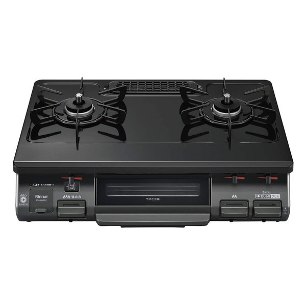 ガスコンロ 都市ガス リンナイ 2口 ワンピーストップ RT64JH6S2-GL-13A 左強火力