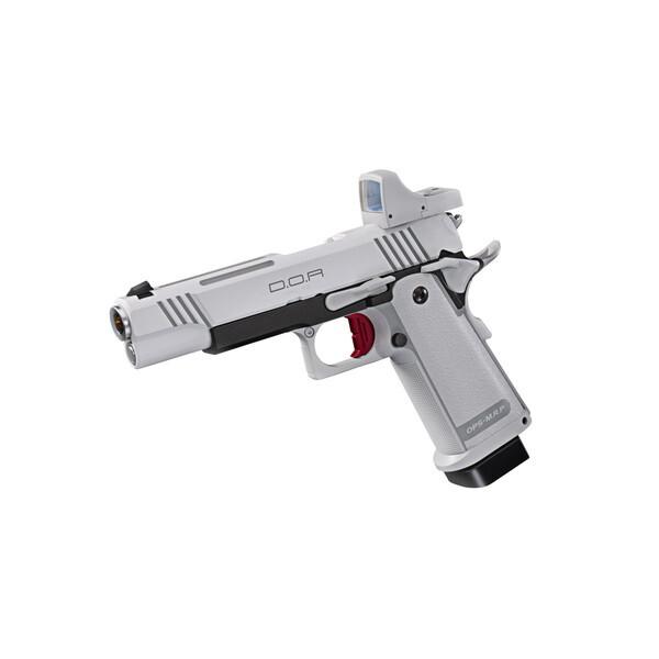 新品未開封！！東京マルイ　ハイキャパ ホワイト D.O.R　ガスブローバック 東京マルイ ガスブローバック ハイキャパ D.O.R ホワイト : ガンモール