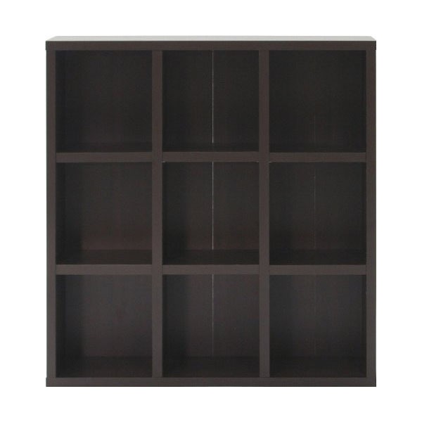 不二貿易 RG-1012 ブラウン レガール [収納棚3段 幅広] メーカー直送の通販は 8,917円