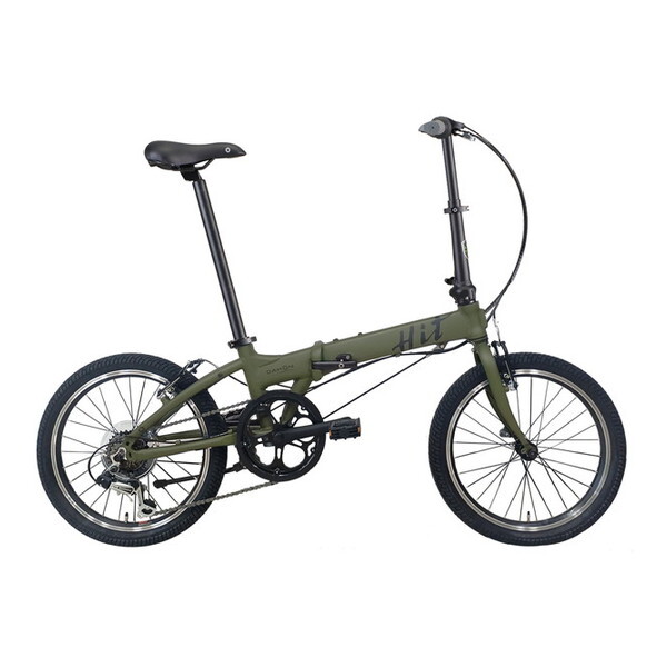 DAHON INTERNATIONAL Hit Limited Edition フォールディングバイク 20インチ 外装6段変速 Khaki アルミフレーム [折りたたみ自転車]