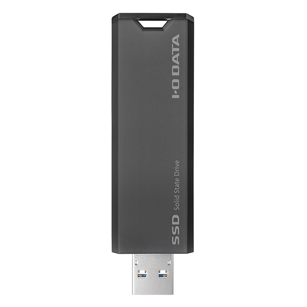 IODATA SSPS-US1GR グレー×ブラック [USB 3.2 Gen2対応 外付けSSD (1TB・USB-A)]