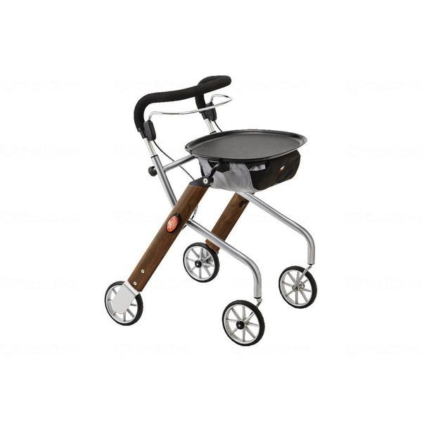 竹虎 室内用歩行車レッツゴーミニ ウォールナット 117504 メーカー直送の通販は