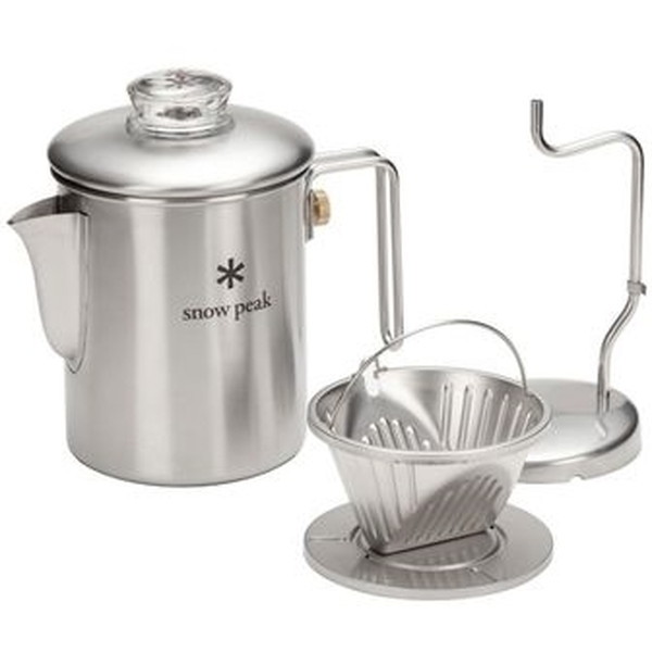 スノーピーク フィールドコーヒーマスター アウトドア キャンプ コーヒー パーコーレーター ペーパードリップ PR880 PR-880