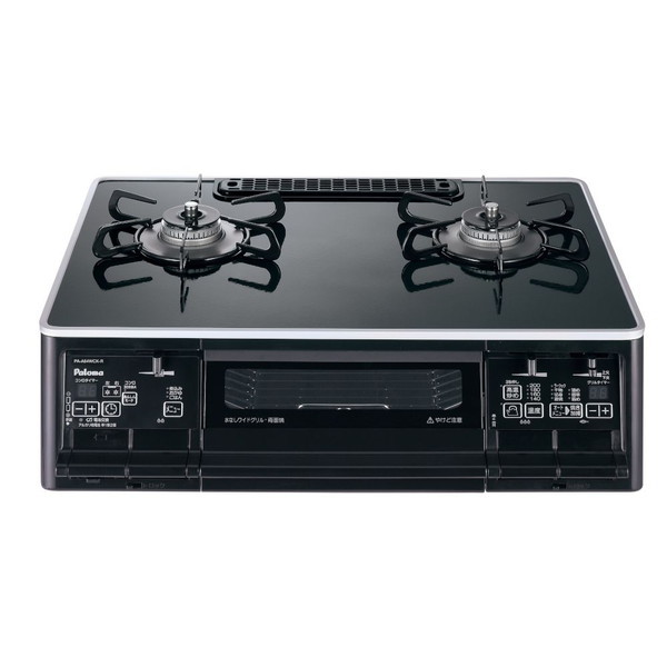 贈る結婚祝い パロマ ガスコンロ Sシリーズ Pa A64wck 左強火力 都市ガス13a クリアパールブラック 調理機器 業務用厨房器具