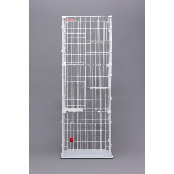 アイリスオーヤマ PSCC-753 スリムキャットケージ3段 メーカー直送の通販は