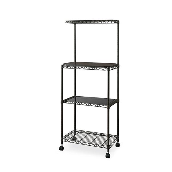 アイリスオーヤマ CMR-55134 ブラウン [カラーメタルラック レンジ台] メーカー直送の通販は