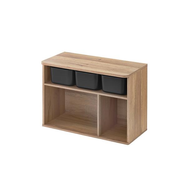 アイリスオーヤマ RUS-74L エイジングオーク ラウンドシェルフ ロータイプ エイジングオーク メーカー直送の通販は 6,281円