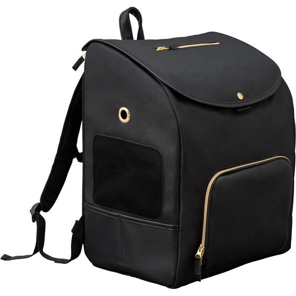 【2/23ポイントUP】アイリスオーヤマ P-MPR350ブラック [前かけできるペットリュック] メーカー直送の通販は 9,238円