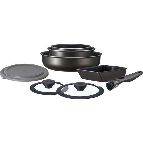 アイリスオーヤマ EHDC-S9Sグレイッシュブラウン [TERACOAT 深型9点セット] メーカー直送の通販は