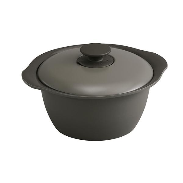【2/23ポイントUP】アイリスオーヤマ MKS-24 チャコールグレー 無加水鍋 24cm メーカー直送の通販は 6,530円
