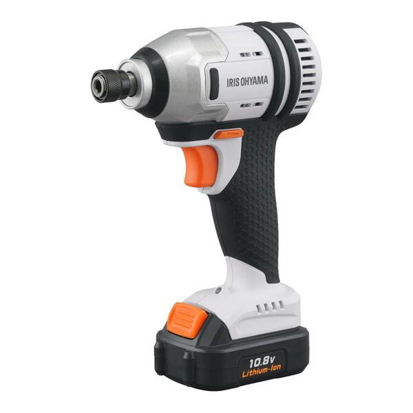 アイリスオーヤマ JIDBL130ホワイト [充電式インパクトドライバ] メーカー直送の通販は