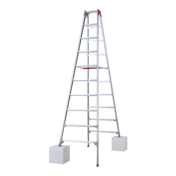 【法人限定】 長谷川工業 脚部伸縮式専用脚立 10尺 RYZ-30d メーカー直送