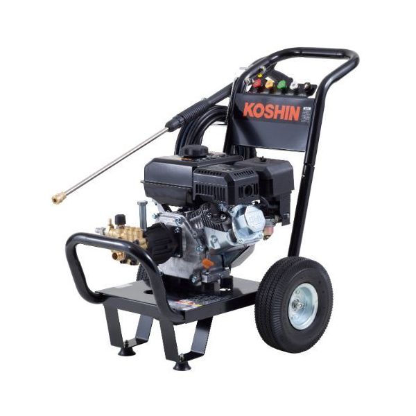 工進 JCE-1408UDX エンジン式高圧洗浄機 キャリー付き 最高圧力14MPa