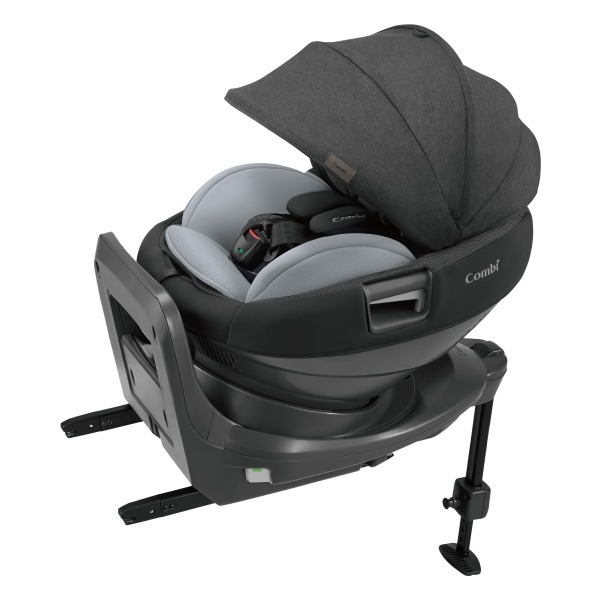 Combi コンビ ホワイトレーベル THE S ISOFIX エッグショック ZC-720 グレー GL 119519 [チャイルドシート (ISOFIX / 新生児〜4才頃まで)] 【保証期間：4年】