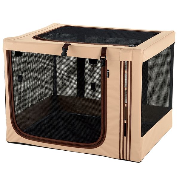 Richell たためる3WAYペットケージ 760 ブラウンの通販は