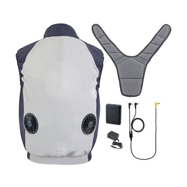 TJMデザイン FVBA37SEBW3L [清涼ファン風雅ベスト2 フルセット3L] メーカー直送