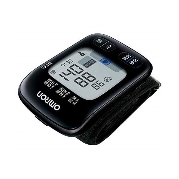 手首 式 血圧計 オムロン OMRON HEM-6232T ブラック [手首式血圧計]